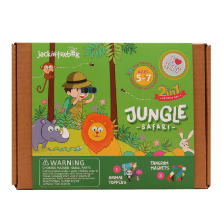 Jack In The Box - Kit Creatie 2-In-1 Safari In Jungla Jack in the box - 1